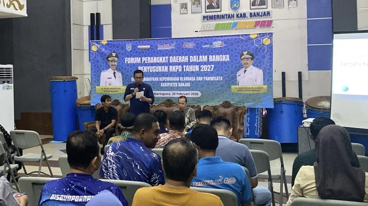 Disbudporapar Banjar  Mantapkan  Penyusunan RKPD 2027