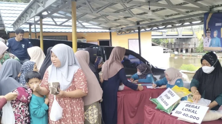 DKPP Banjar Gelar Gerakan Pangan Murah, Diserbu Warga sejak Pembukaan