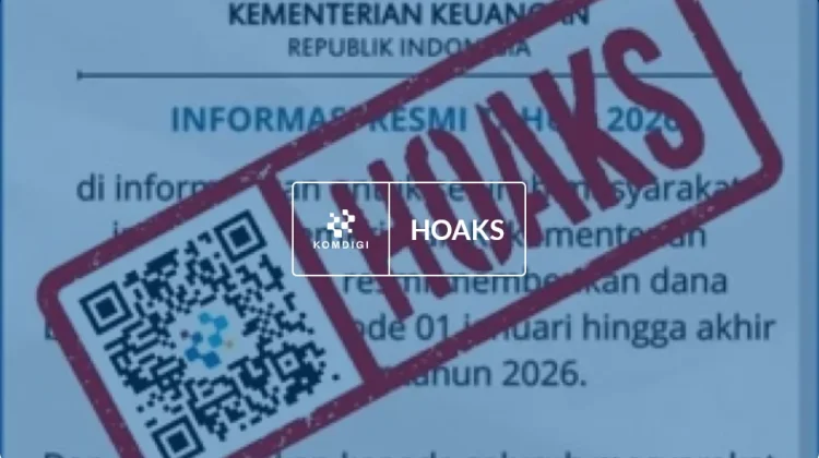 Hoaks: Surat Pencairan Bansos 2026 dari Kemenkeu