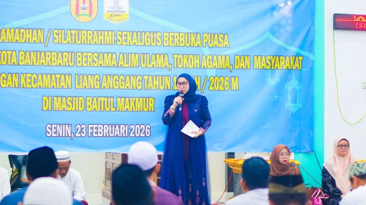 Lisa Ajak Warga Liang Anggang Rajut Kebersamaan di Momentum Safari Ramadhan