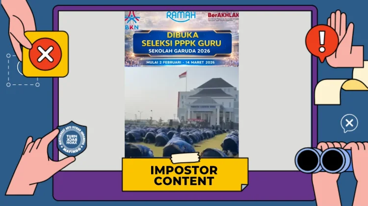 Hoaks: Tautan Pendaftaran Seleksi Guru Sekolah Garuda 2026