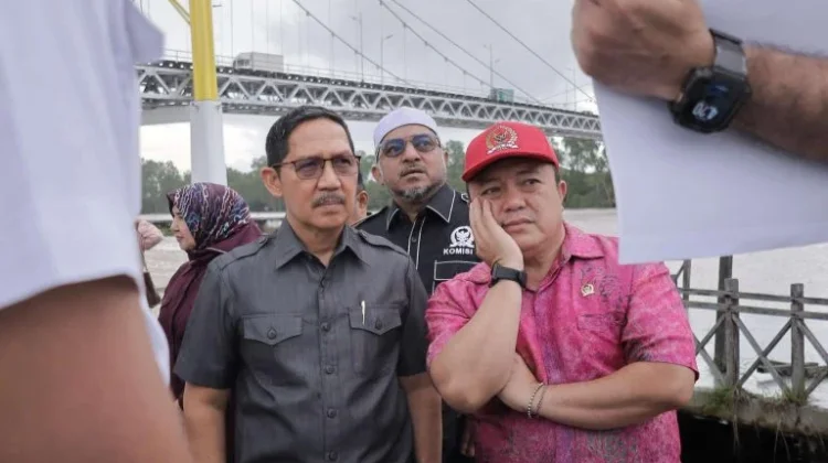 Komisi III Tinjau Rencana Jembatan Barito II
