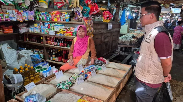 Satgas Pangan Pantau Harga di Pasar Kalindo Banjarmasin