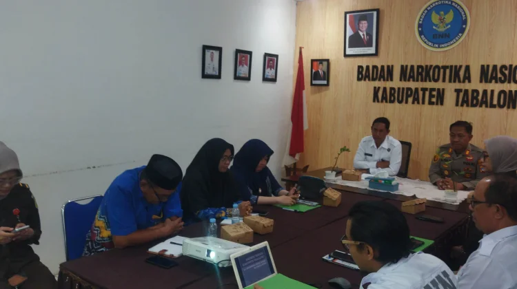 BNNK Tabalong Asesmen Tersangka Diduga Anak Dibawah Umur