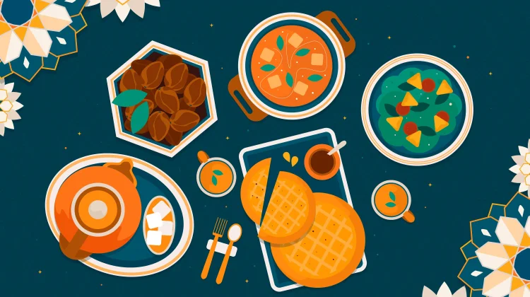 Pola Makan Sehat Jaga Stamina Ramadan