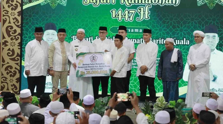 Salurkan Bantuan Puluhan Juta untuk Pembangunan Saranan Prasarana Masjid