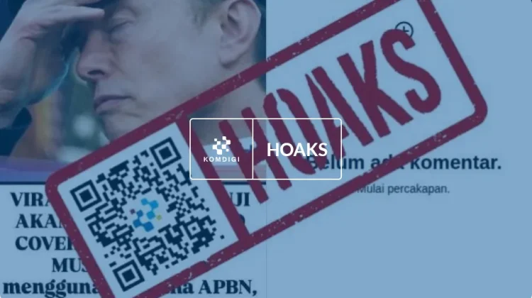 Hoaks: Elon Musk akan Tanggung Anggaran MBG