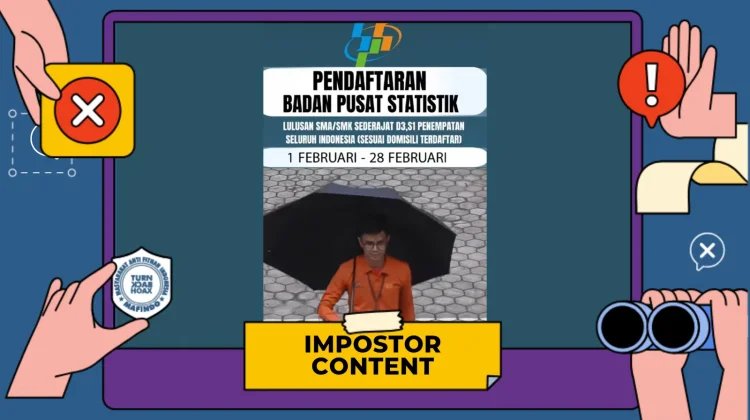 Hoaks: Tautan Pendaftaran Rekrutmen BPS 2026
