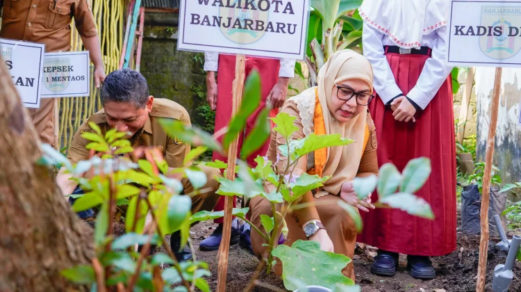 Wujudkan Pengetahuan Ketahanan Pangan sejak Dini Dimulai Dari SDN 1 Mentaos