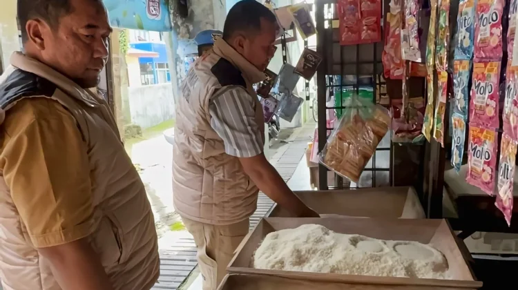 Tim Satgas Pangan Polda Kalsel Sidak Pasar Pandu , Ini Hasilnya