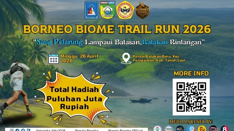 Mapala Piranha Gelar BorneoTrail Run 2026