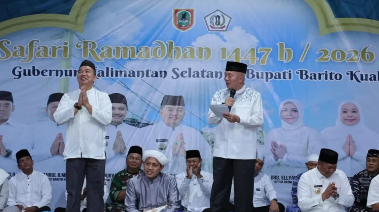 Gubernur Kalsel Safari Ramadan di Batola Buka Bersama Ribuan Warga