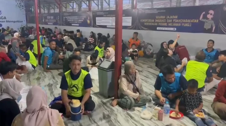 Ratusan Keluarga Buka Puasa Bersama WBP Lapas Banjarmasin