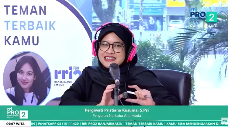 BNNP Kalsel Ingatkan Bahaya Narkoba bagi Generasi Muda