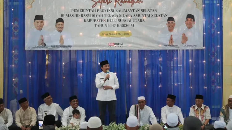 Hasnur Safari Ramadan di Amuntai, Ajak Masyarakat Membangun Daerah