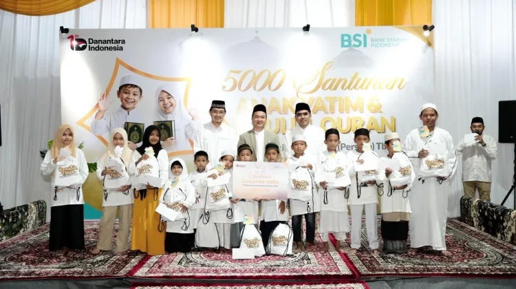 BSI Berbagi, Santuni 5.000 Anak Yatim Serentak