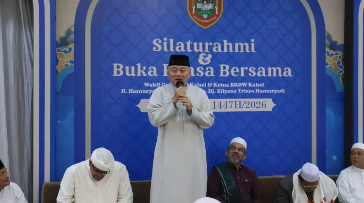 Buka Puasa Bersama Gubernur Muhidin Tekankan Kekompakan