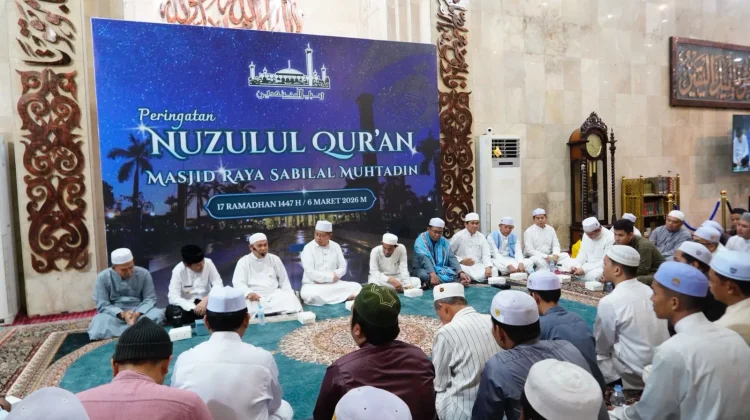 Ribuan Jemaah Hadiri Peringatan Nuzulul Quran di Sabilal Muhtadin