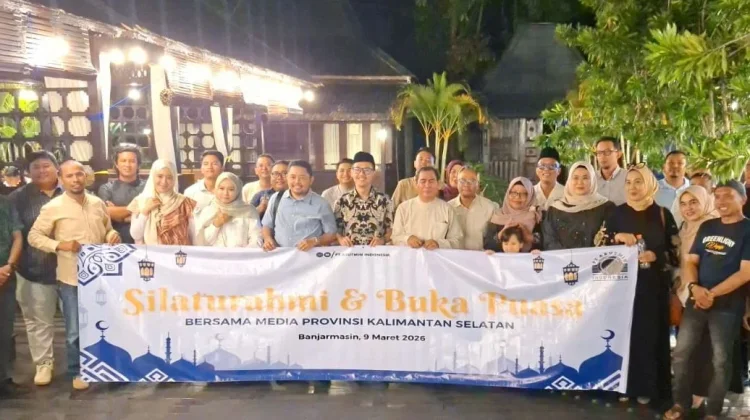 Ramadan Penuh Keakraban, Arutmin dan Insan Pers Kalsel Pererat Silaturahmi