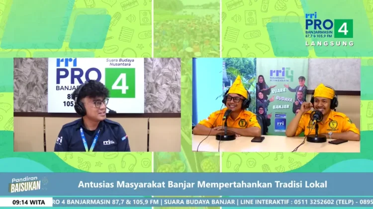 Antusias Masyarakat Banjar Mempertahankan Tradisi Lokal