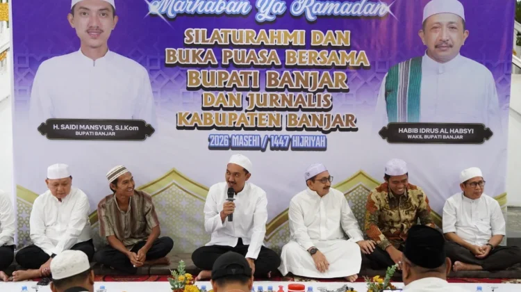 Bupati  Banjar Pererat Sinergi dengan Jurnalis lewat Silaturahmi