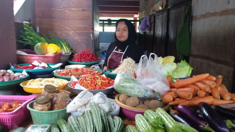 Pedagang Sayur Rasakan Peningkatan Penjualan Ramadan