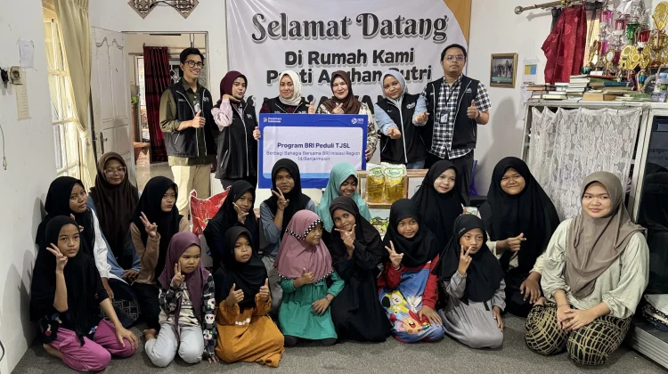 “Ramadan Berbagi Bahagia” BRI Hadirkan Bantuan Sosial