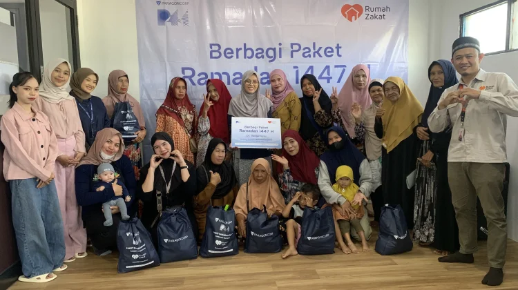 PT Parama Global Inspira Salurkan 246 Paket Ramadhan