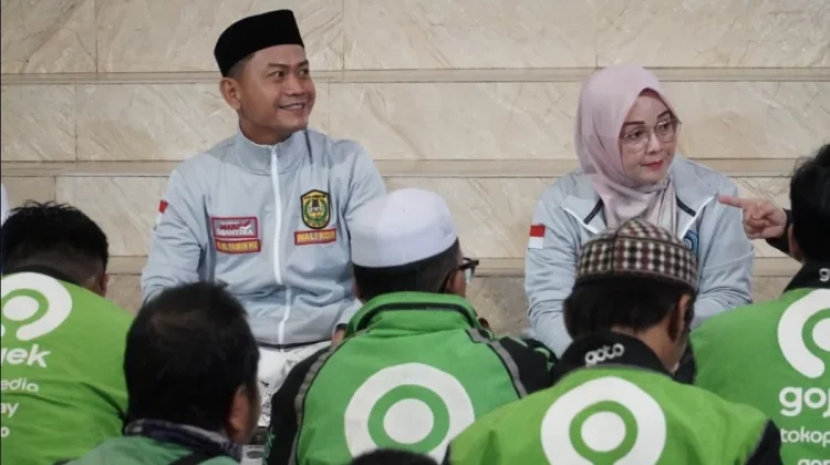 Sahur Bareng Ojol, Wali Kota: Penggerak Ekonomi Banjarmasin