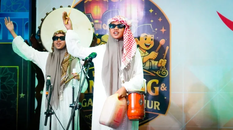Cahaya Tanglong dan Bagarakan Sahur Hidupkan Malam Banjarbaru