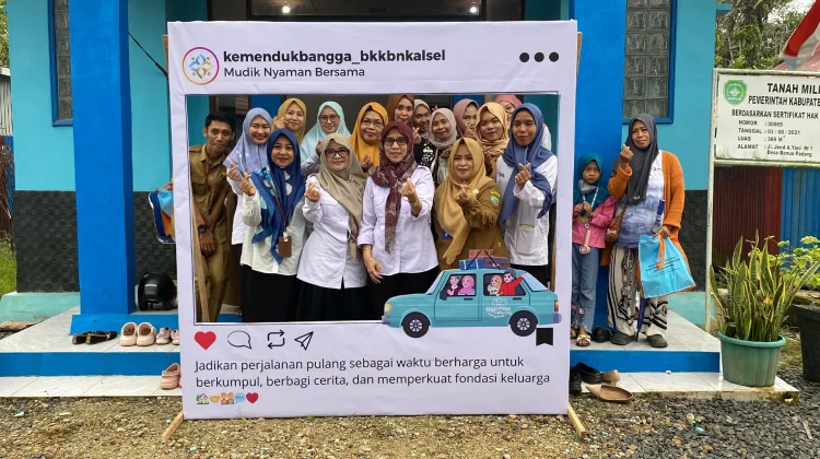 BKKBN Kalsel Hadirkan Posko Mudik Ramah Keluarga