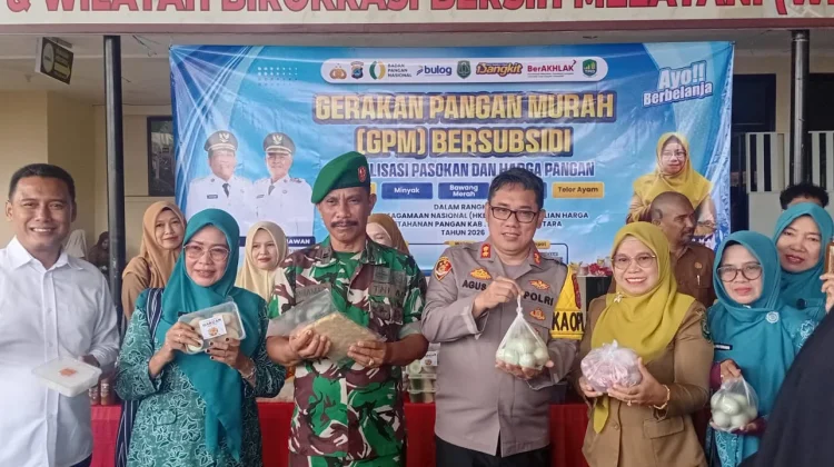 Gerakan Pangan Murah Bantu Masyarakat HSU Penuhi Kebutuhan jelang Idulfitri