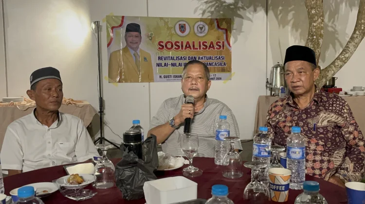 Gusti Iskandar Sosialisasikan Pancasila Perkuat Persatuan Ditengah Perbedaan