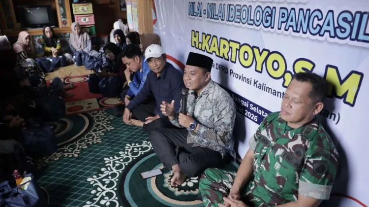 Kartoyo Ajak Warga Daha Utara Amalkan Nilai Pancasila