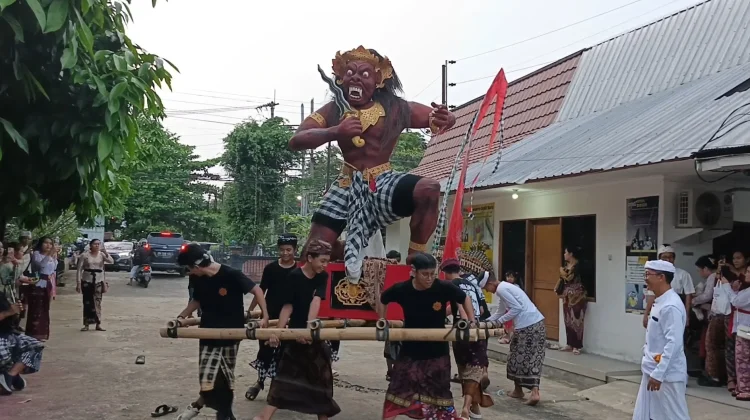 Pawai Ogoh-Ogoh Warnai Persiapan Nyepi Umat Hindu di Banjarmasin