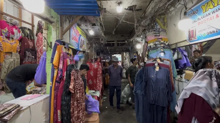 Pasar Ujung Murung Banjarmasin Makin Ramai jelang Lebaran, Pembeli Berdatangan