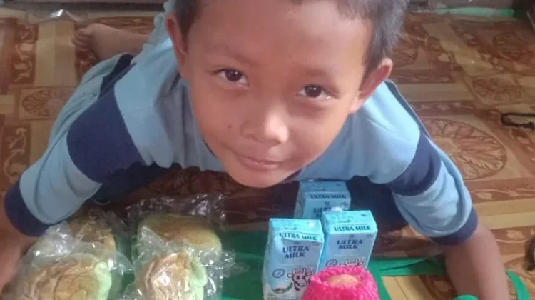 Siswa SDN Pasar Kamis 2 Antusias Sambut Program MBG