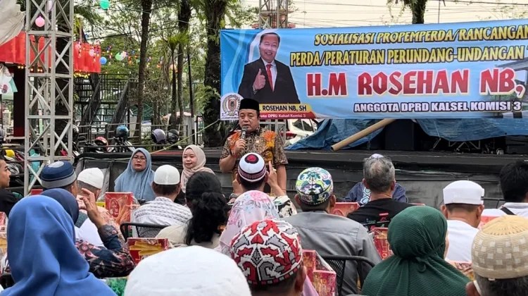DPRD Kalsel Sosialisasi Perda lewat Bukber Ramadan