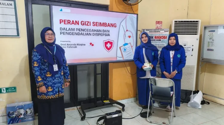 Mahasiswa Poltekkes Banjarmasin Soroti Pencegahan Dispepsia