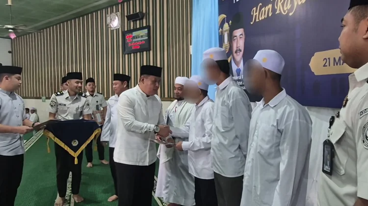 Momen Idulfitri, Ribuan Warga Binaan di Kalsel Terima Remisi Dari Negara