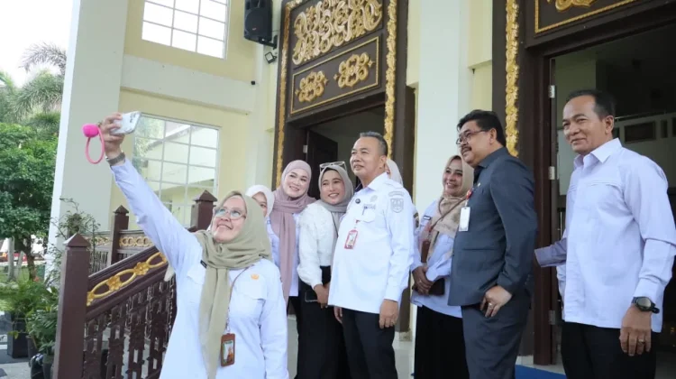Hari Pertama Kerja Sekda Kalsel Sidak Disiplin ASN