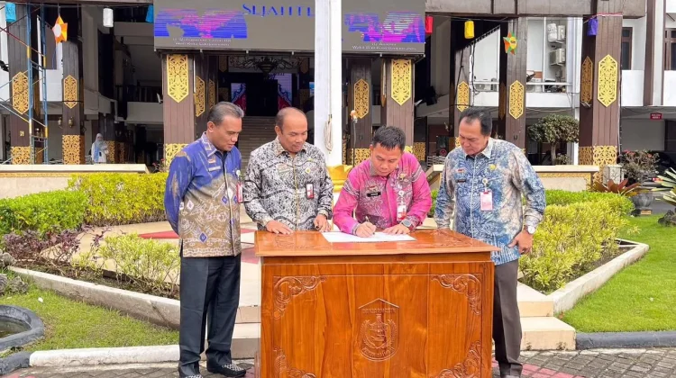Ikhsan Budiman Serahkan ‘Warisan’ Sekda. Beri Pesan antara Usia dan Karier: