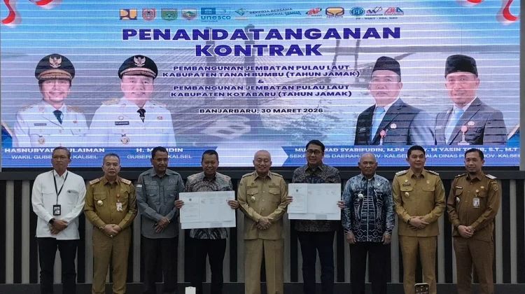 Kontrak Jembatan Pulau Laut Ditandatangani, 2028 selesai