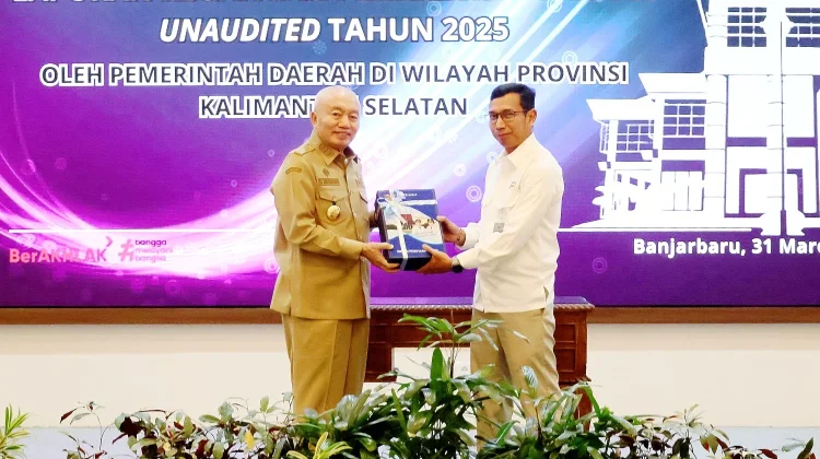 BPK RI Kalsel Terima LKPD Unaudited Dari Pemerintah Daerah di Kalsel