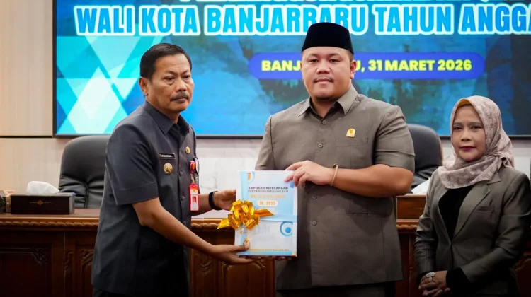 DPRD Banjarbaru Gelar Rapat Paripurna Penyampaian LKPJ Wali Kota Tahun 2025