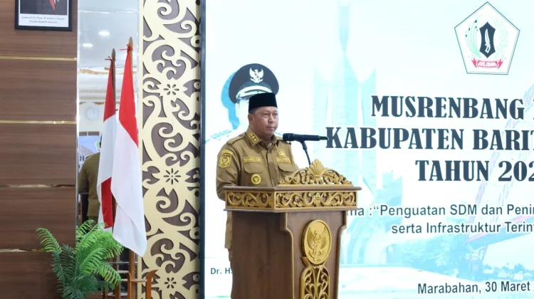 Bupati Batola Buka Musrenbang RKPD 2027 Tekankan Partisipasi Aktif
