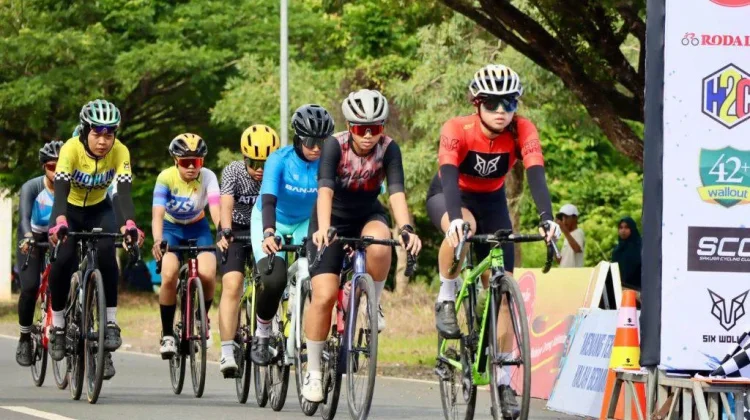 Dispora Kalsel Gelar Gowes Starling dan Banua Criterium
