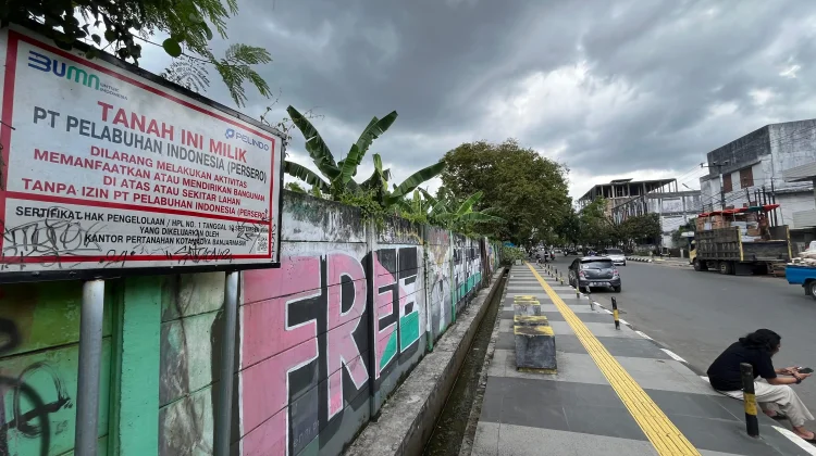 “Lahan Mati”di Jantung Kota Banjarmasin, Pemko Ingin Hidupkan Lahan Pelindo