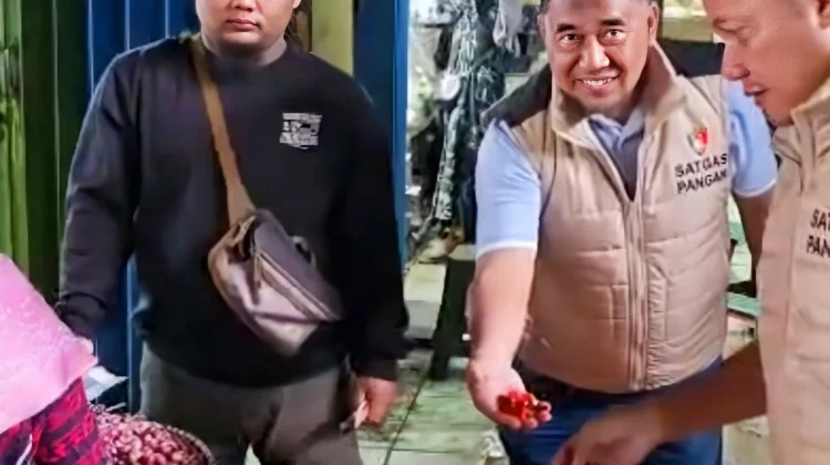 Pasca Lebaran Satgas Pangan Polda Kalsel Sidak Pasar Antasari