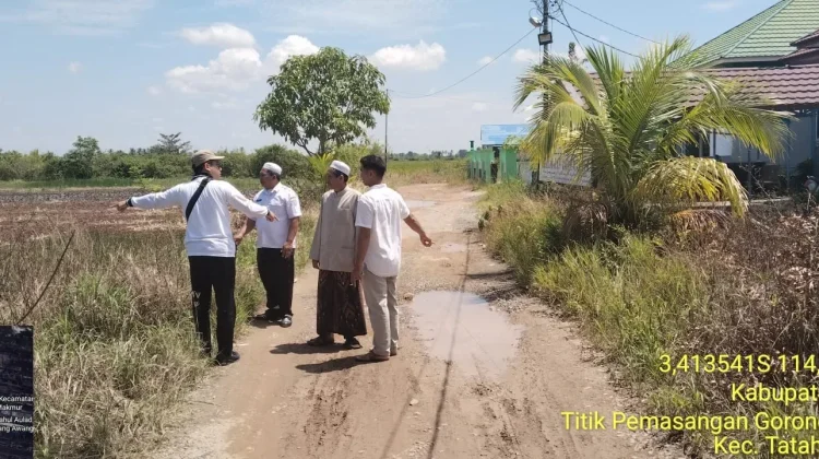 Produksi Padi Desa Pamangkih Baru Mengalami Penurunan
